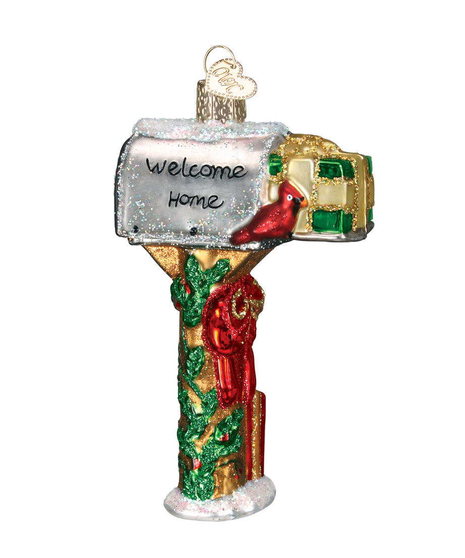 Welcome Home Mailbox Ornament