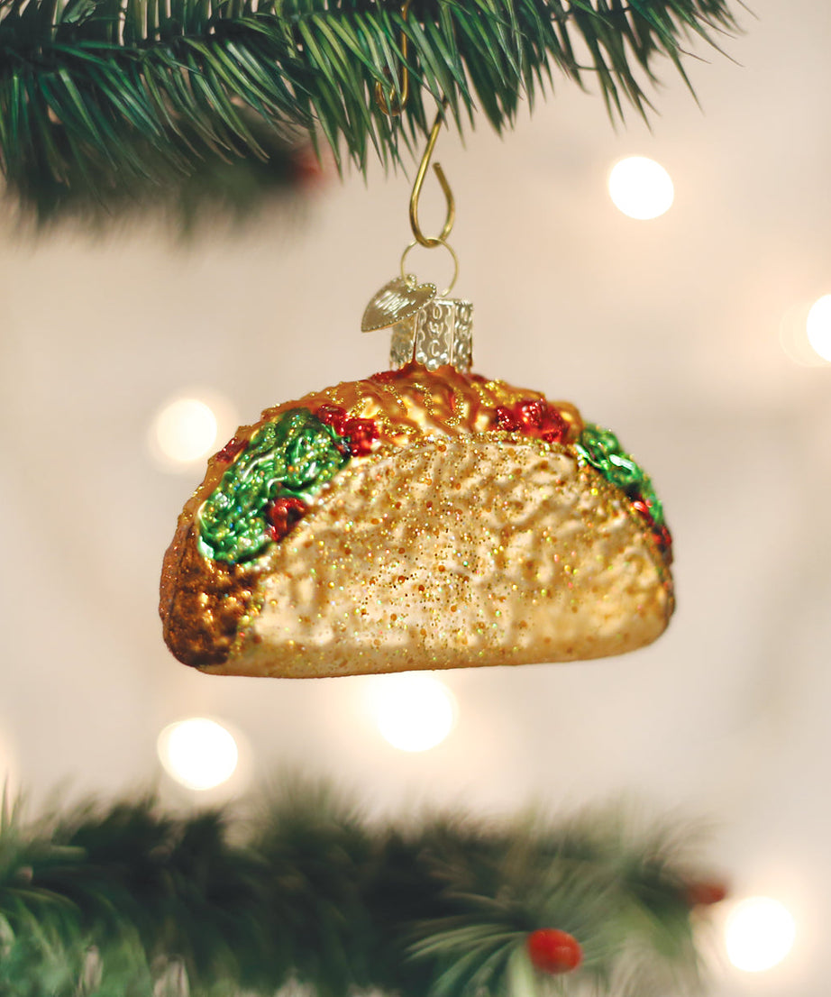 Taco Ornament