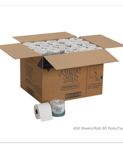 Angel Soft® Premium Toilet Paper, 2-Ply, 450 Sheets, 80 Rolls (16880) - Grazingbelles