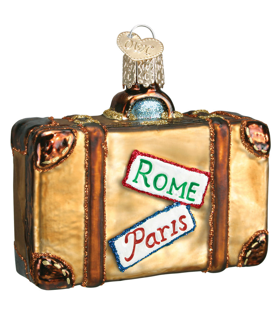 Suitcase Ornament