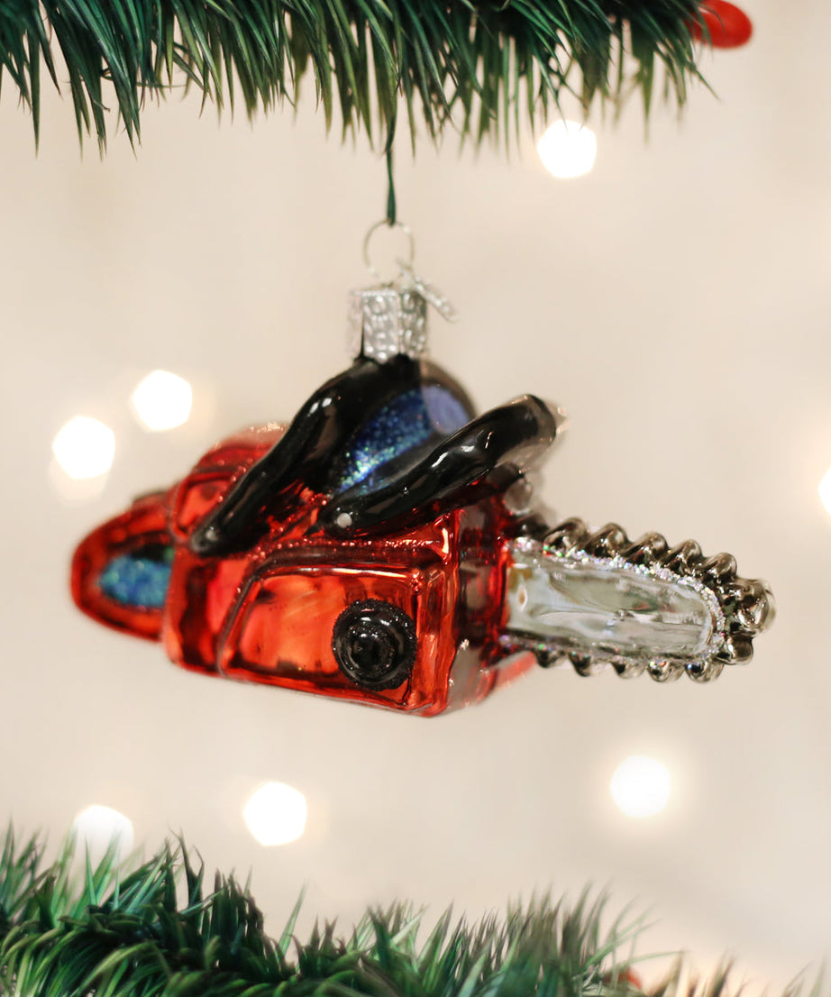 Chain Saw Ornament