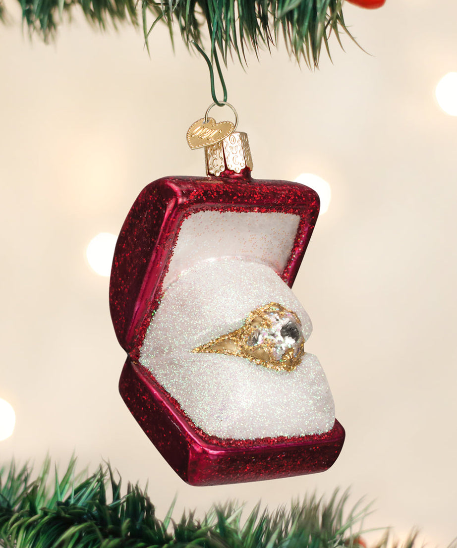 Ring In Box Ornament