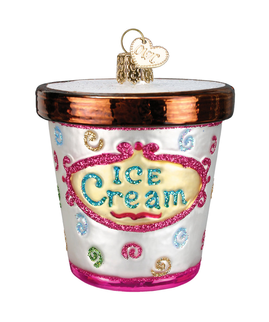 Ice Cream Carton Ornament