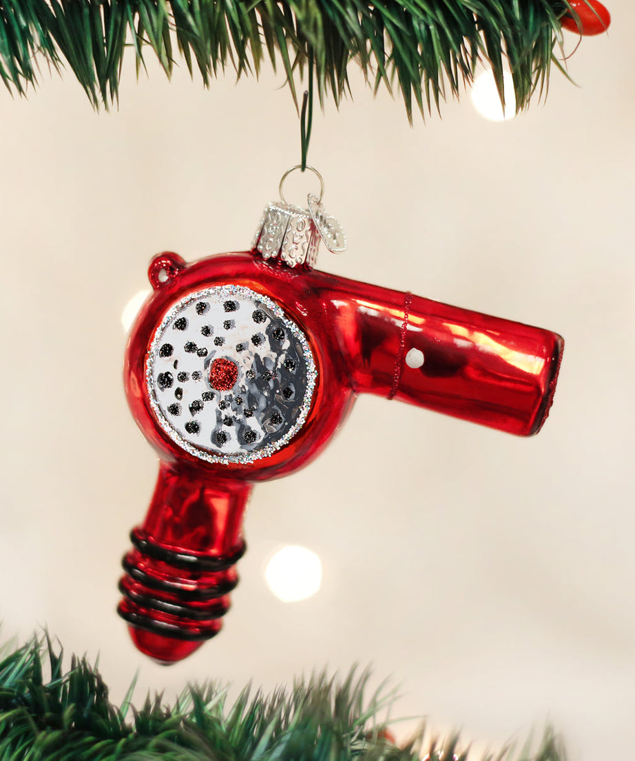 Blow-dryer Ornament