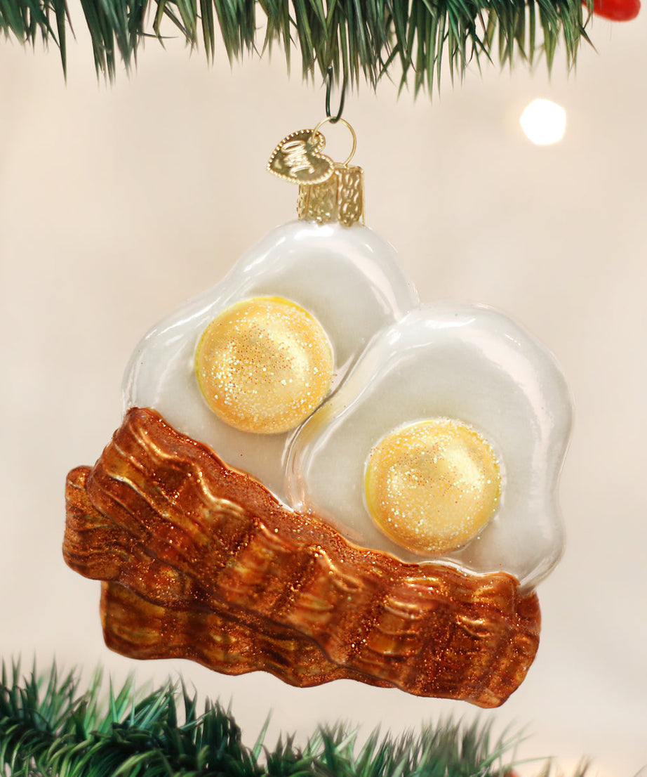 Bacon And Eggs Ornament