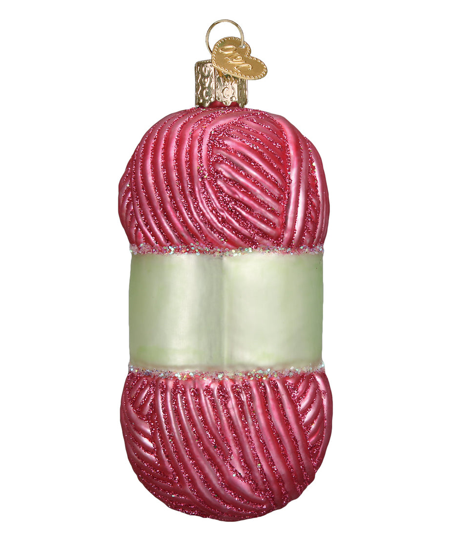 Knitting Yarn Ornament
