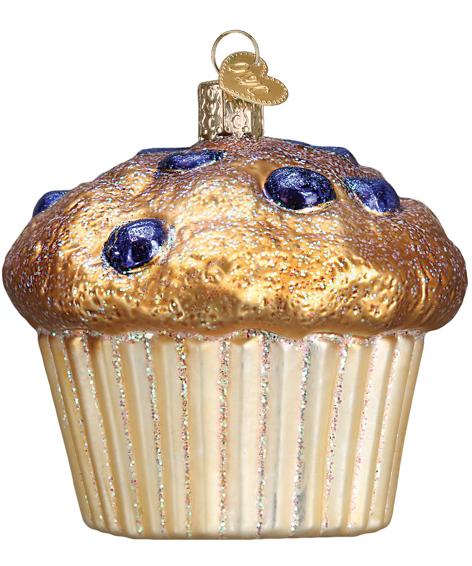 Blueberry Muffin Ornament