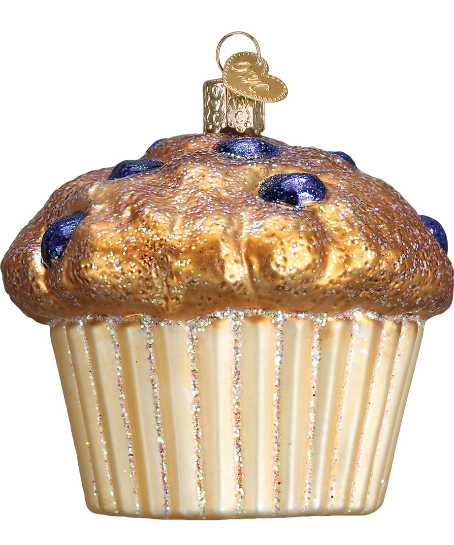 Blueberry Muffin Ornament