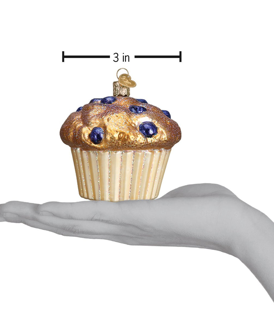 Blueberry Muffin Ornament