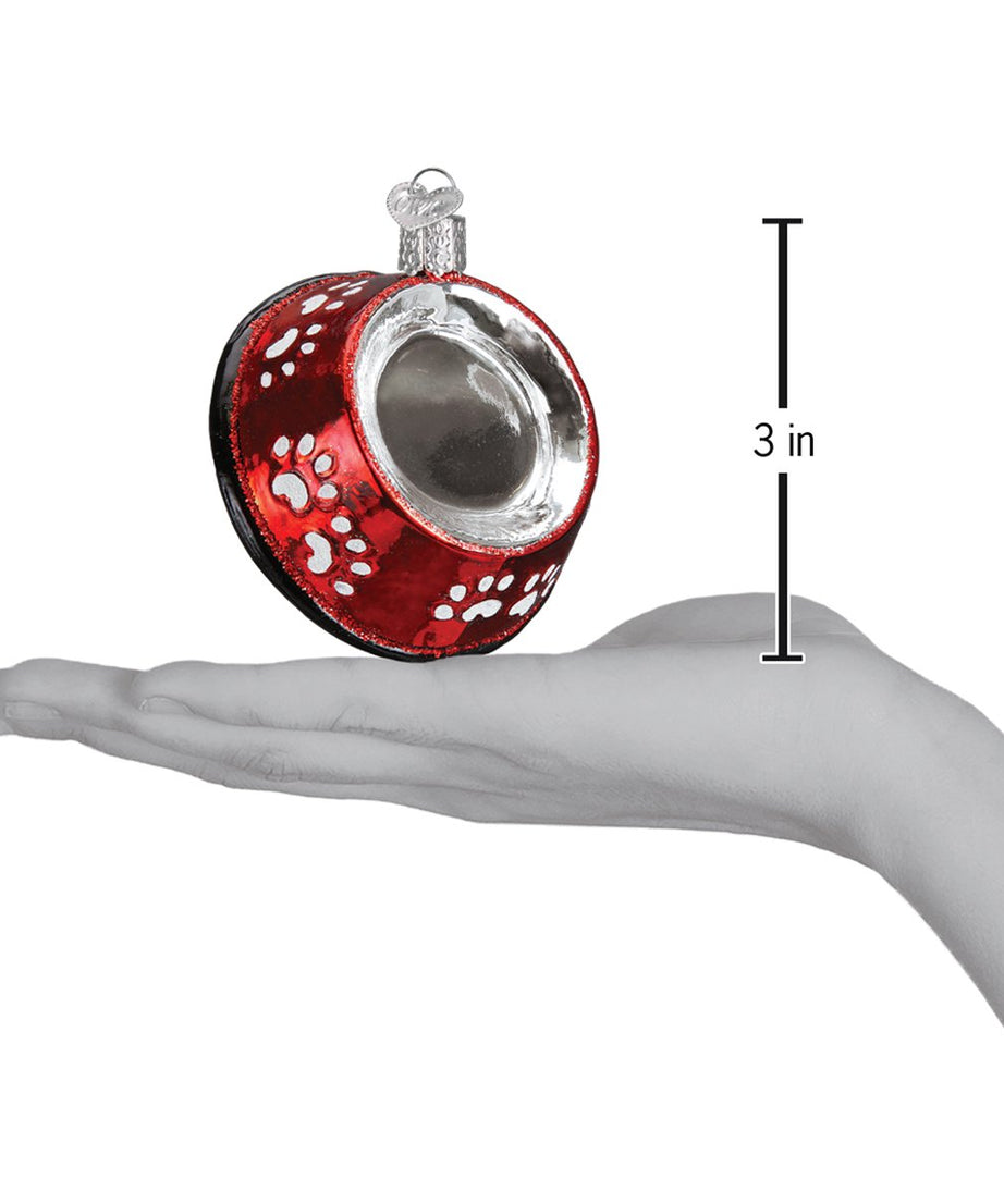 Dog Bowl Ornament