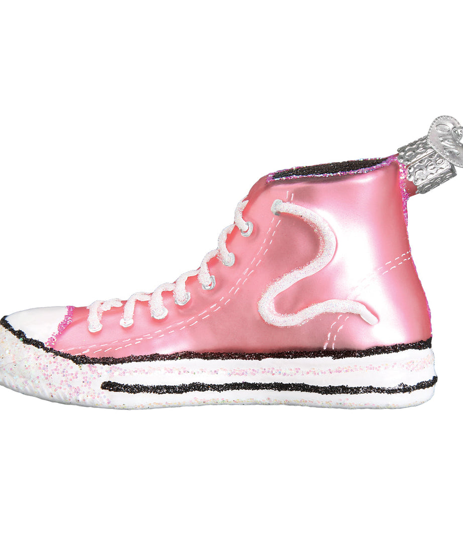 Pink High-top Sneaker