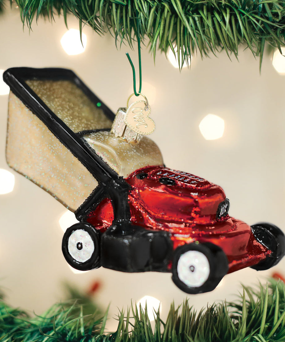 Lawn Mower Ornament