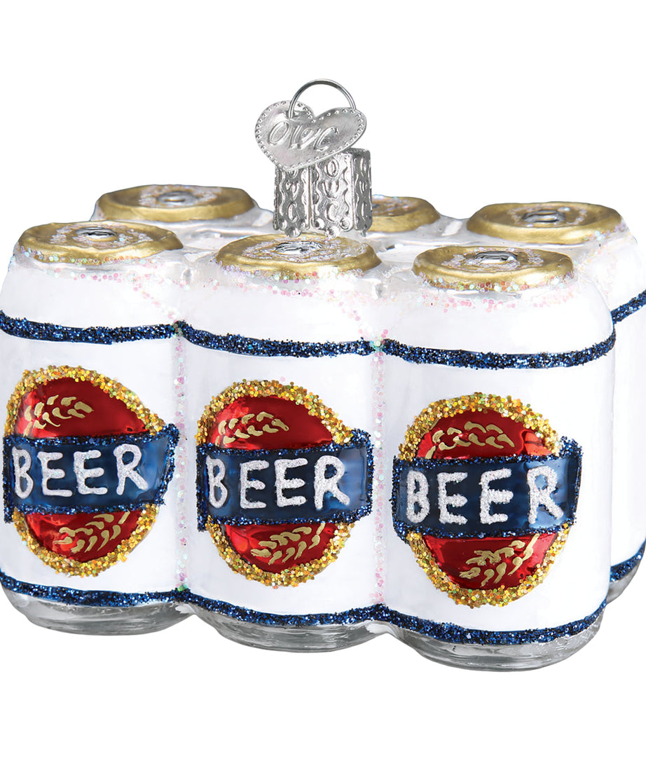 Six Pack Of Beer Ornament
