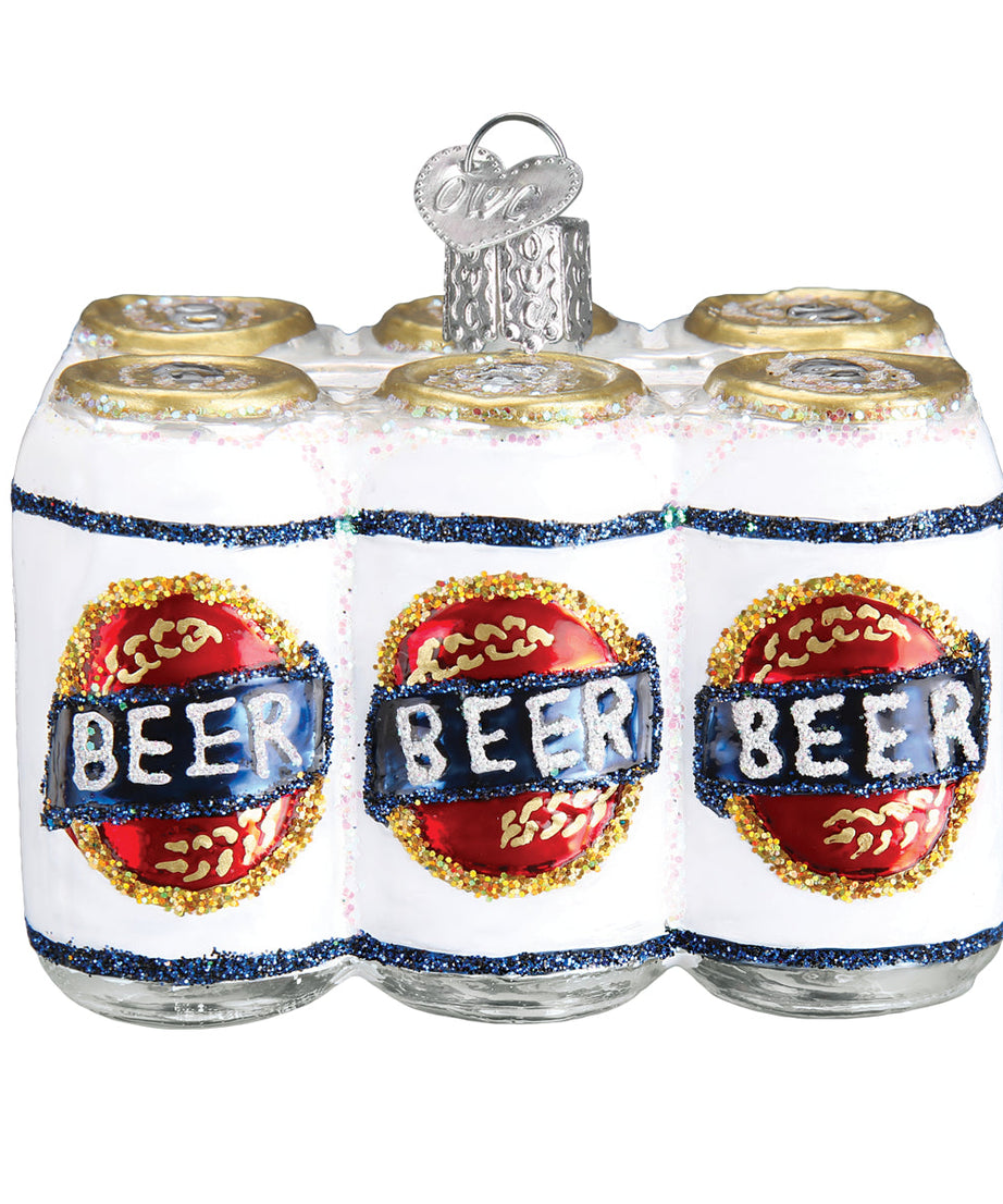 Six Pack Of Beer Ornament