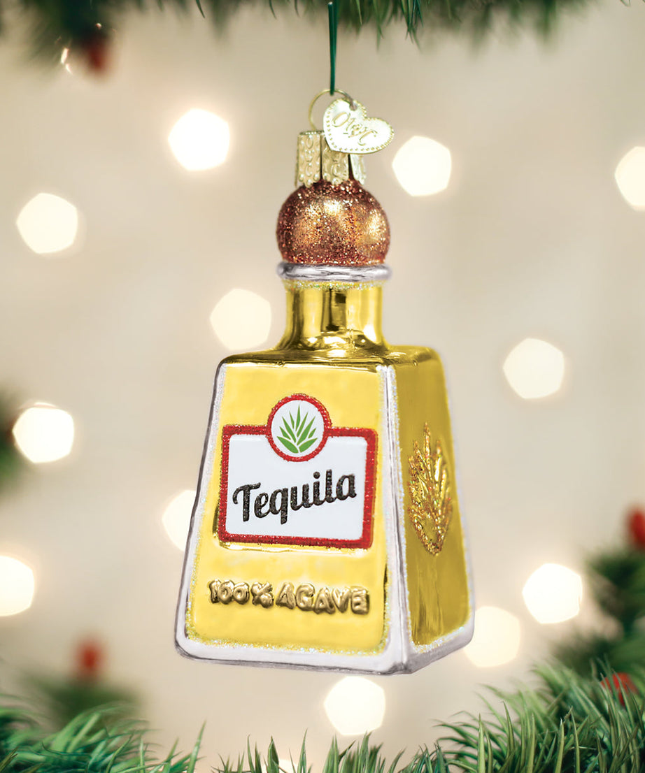 Tequila Bottle Ornament