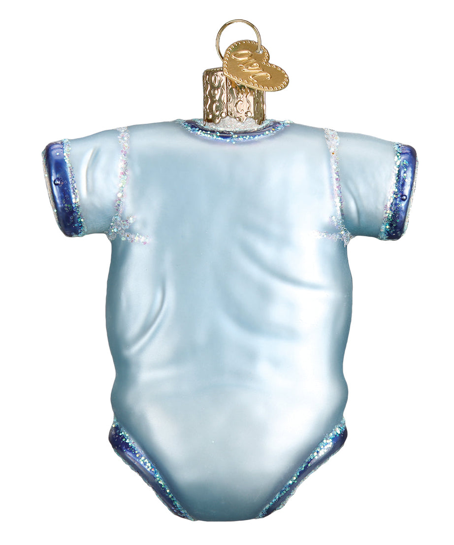 Blue Baby Onesie Ornament