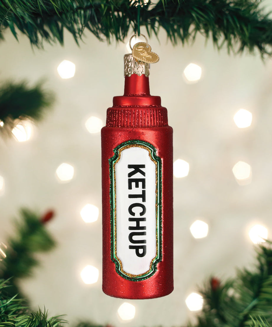Ketchup Ornament