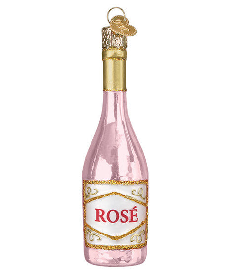 Rose Wine Ornament