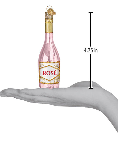 Rose Wine Ornament