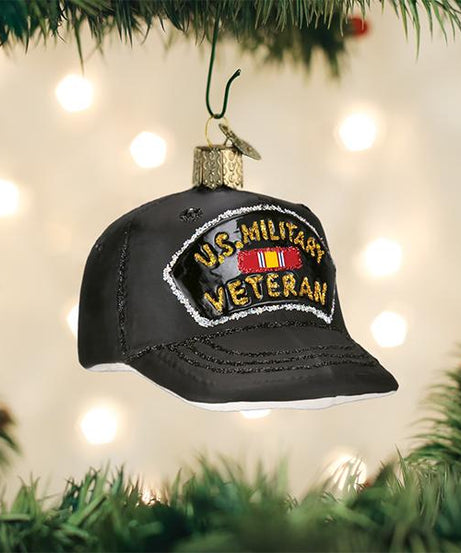 Veteran's Cap Ornament