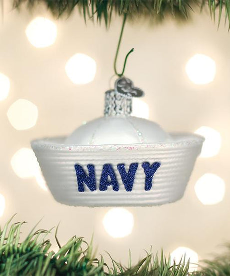 Navy Cap Ornament