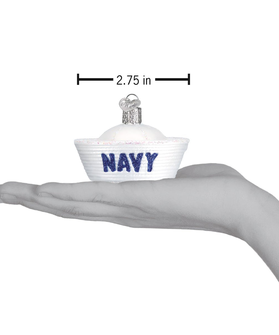 Navy Cap Ornament