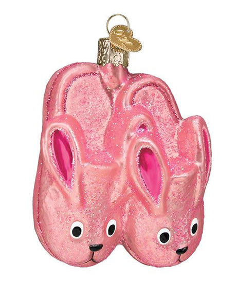 Bunny Slippers Ornament
