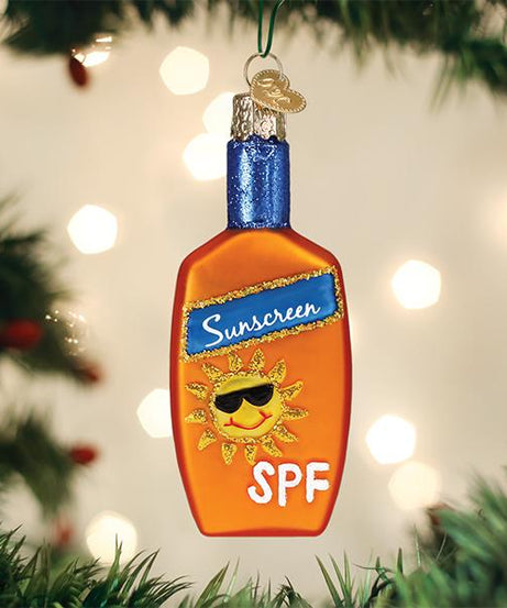 Sunscreen Ornament
