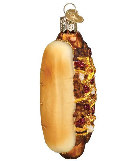 Chili Cheese Dog Ornament