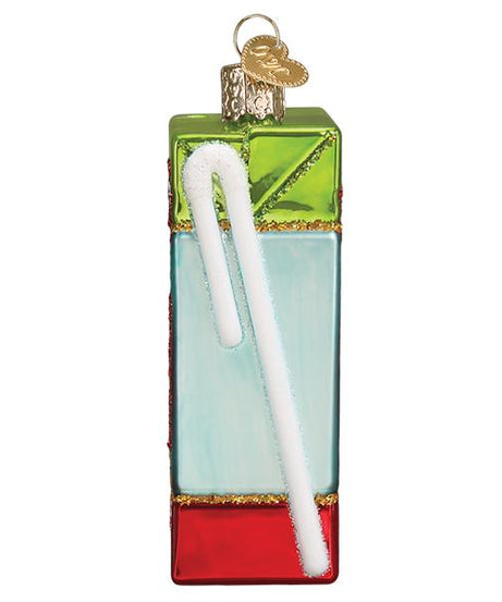 Apple Juice Box Ornament