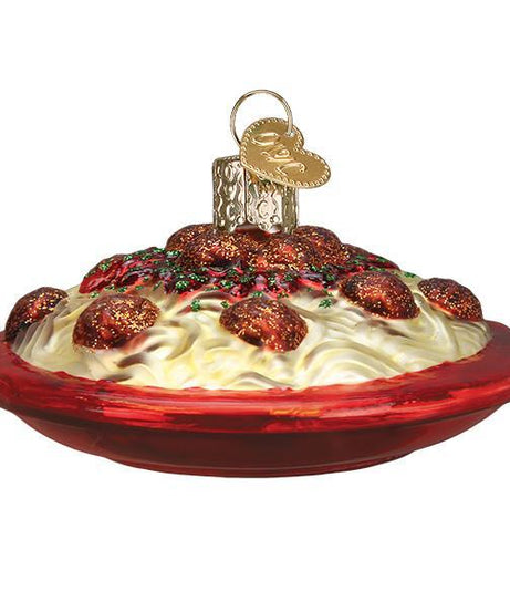 Spaghetti  And Meatballs Ornament
