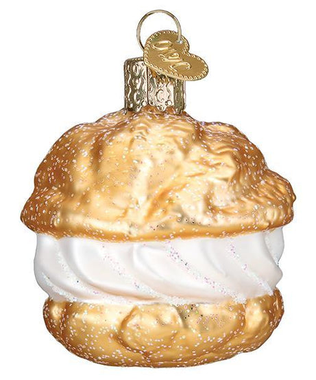 Cream Puff Ornament