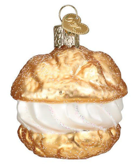 Cream Puff Ornament