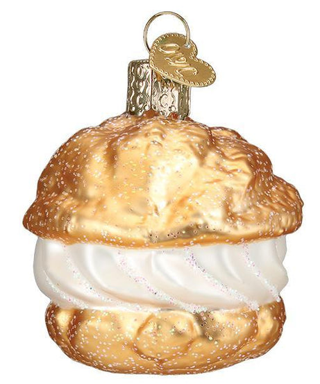 Cream Puff Ornament