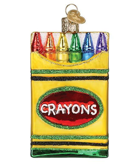 Box Of Crayons Ornament