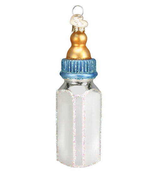 Boy Baby Bottle Ornament