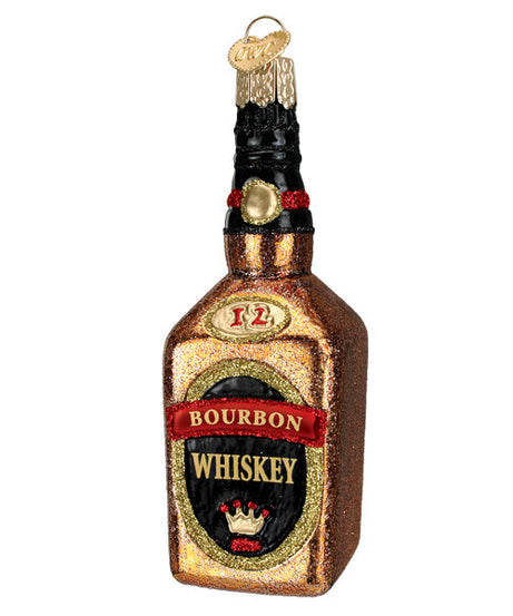 Bourbon Bottle Ornament
