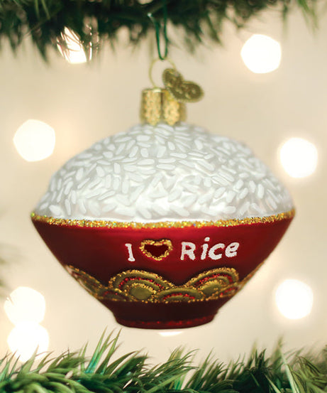 Bowl Of Rice Ornament