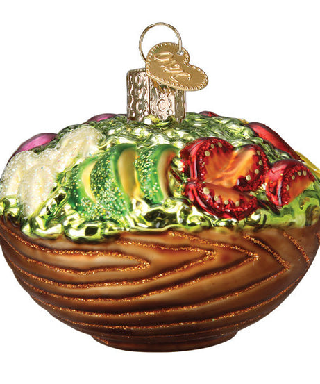 Bowl Of Salad Ornament