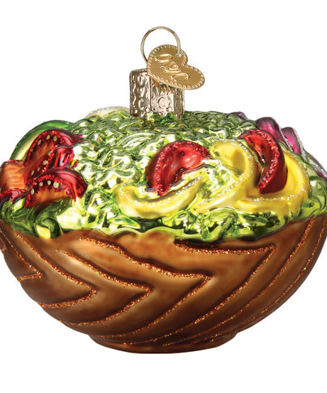 Bowl Of Salad Ornament