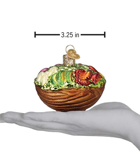 Bowl Of Salad Ornament