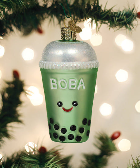 Boba Tea Ornament