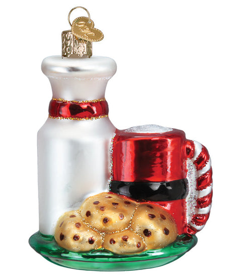 Santa's Milk & Cookies Ornament