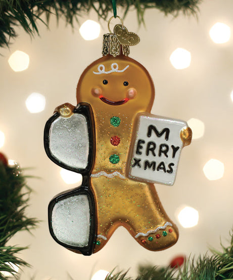 Gingerbread Optometrist Ornament
