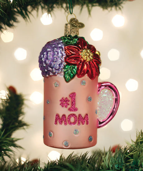Best Mom Mug Ornament