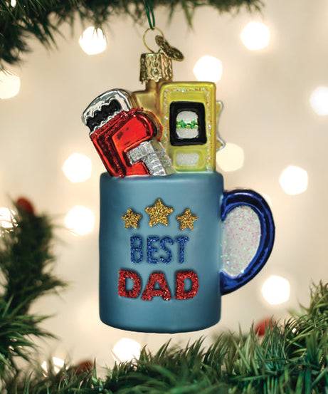 Best Dad Mug Ornament