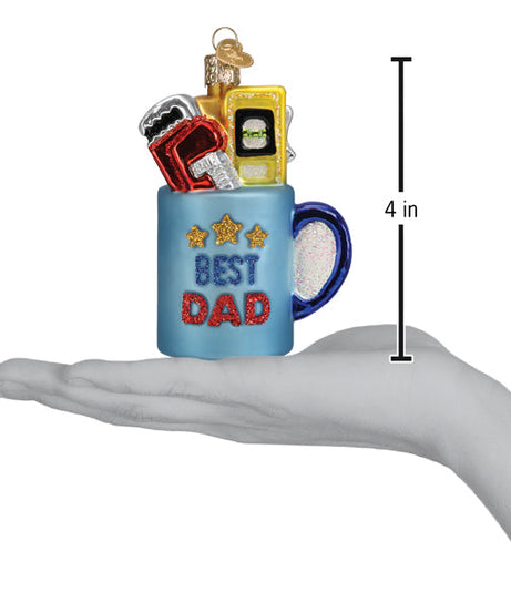 Best Dad Mug Ornament