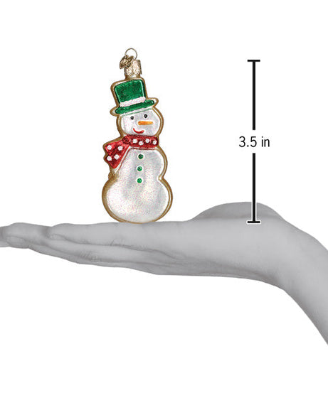 Snowman Sugar Cookie Ornament