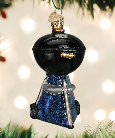 Black Classic Barbecue Ornament