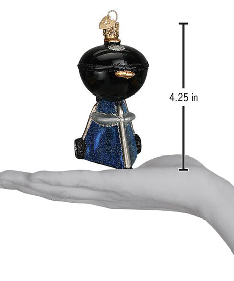 Black Classic Barbecue Ornament